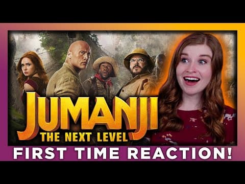 JUMANJI: THE NEXT LEVEL is so much fun