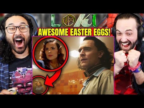 Loki Episode 1 Easter Eggs & Breakdown - Reaction!! S1E1