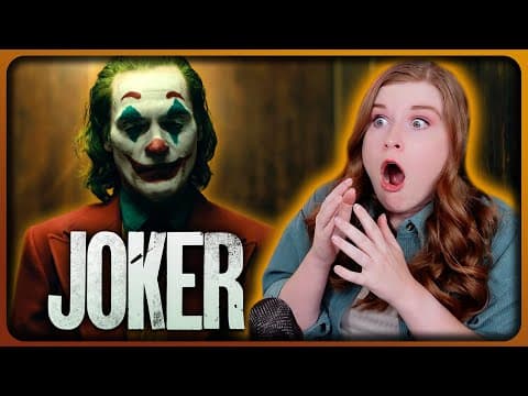 I was NOT ready for JOKER